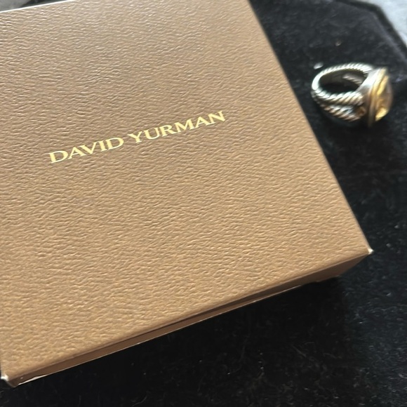 David Yurman citrine ring size 7 no callouts EUC - Picture 3 of 3